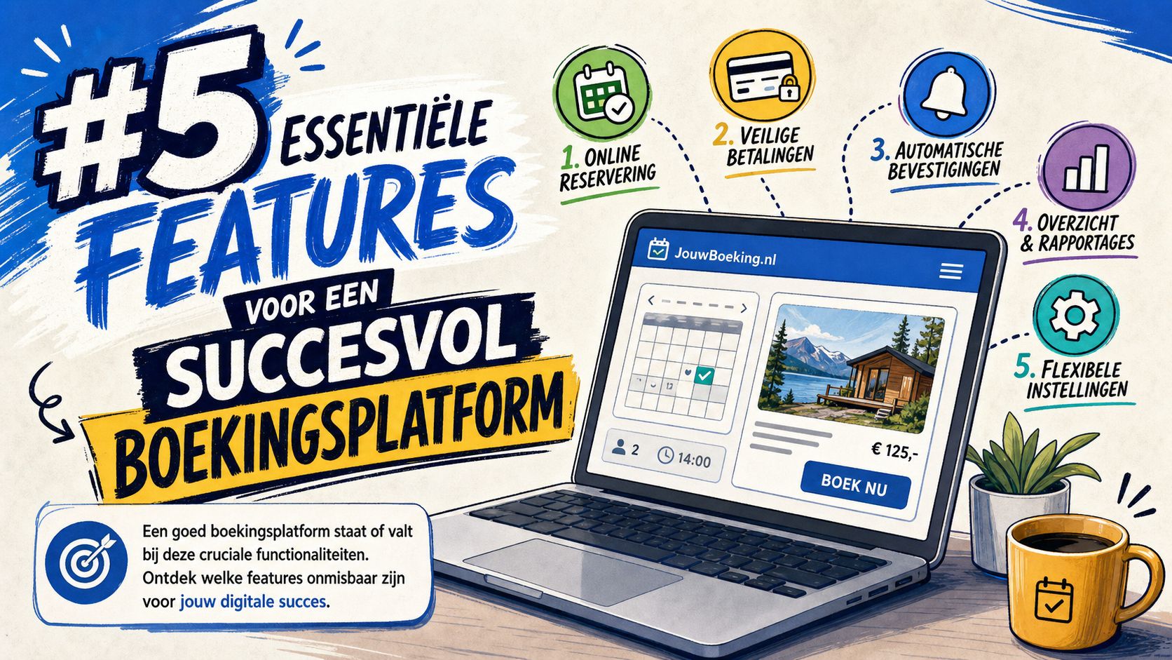 [TEST] 5 essentiële features voor een succesvol boekingsplatform