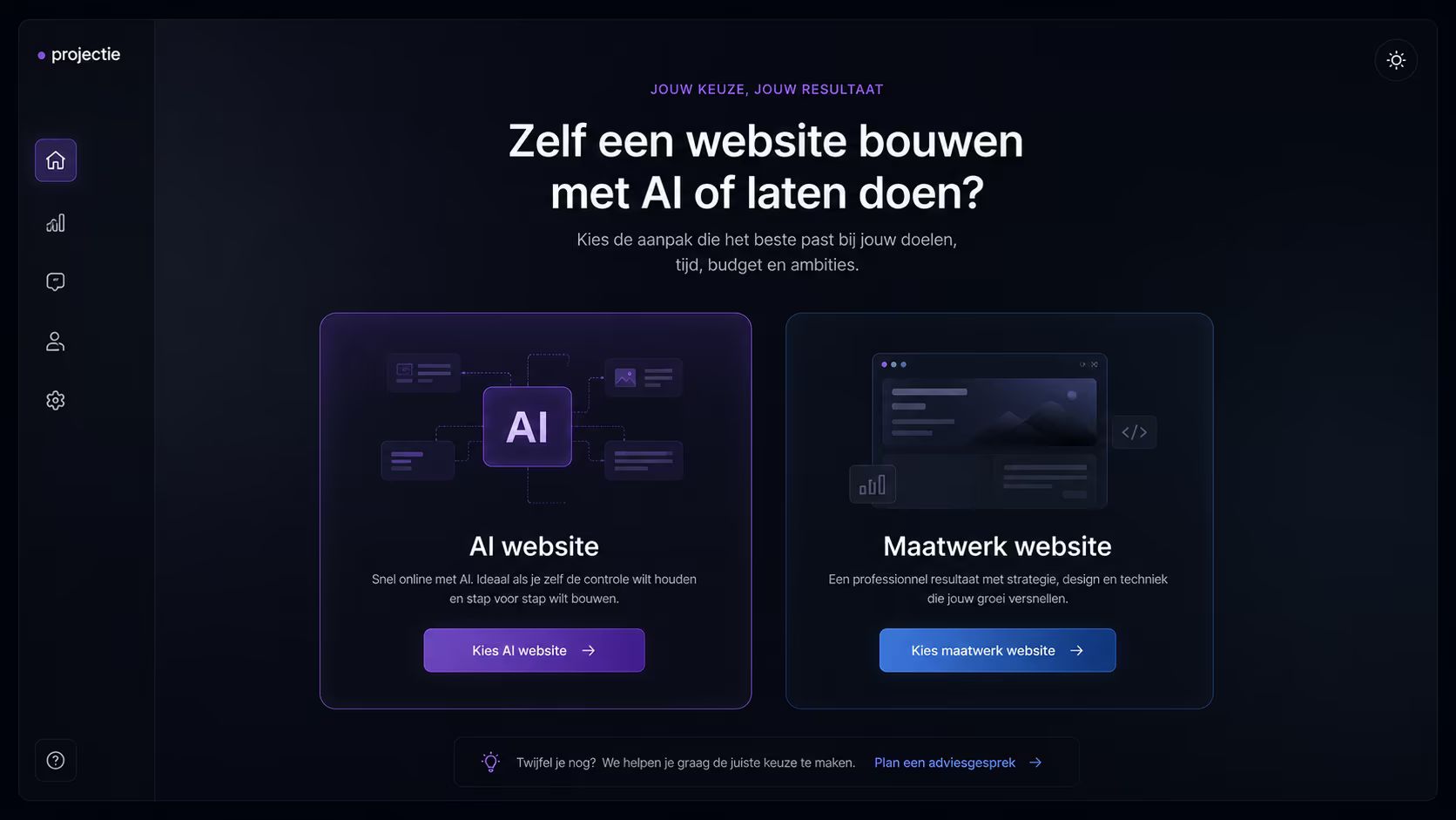 Zelf een website bouwen met AI of laten doen? Dit is de beste keuze