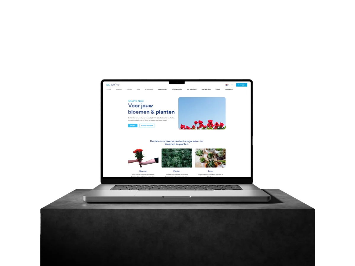 Alfa Pro Next Webshop